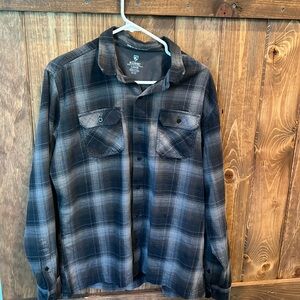 Men’s Kuhl Flannel Shirt Large